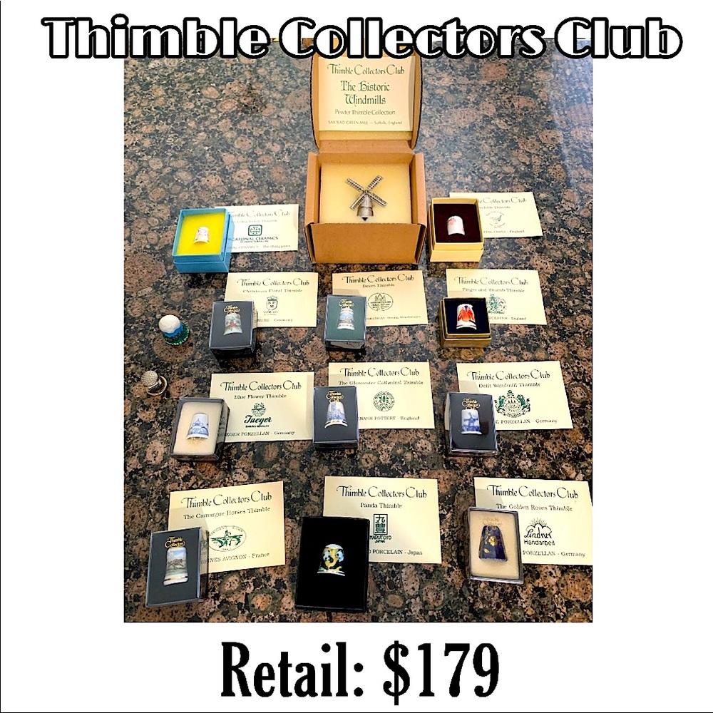 14 New Thimble Collectors Cub
